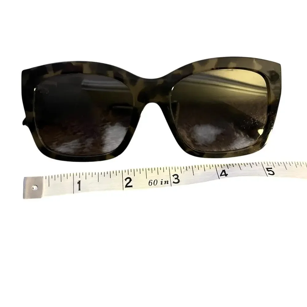 Bobbi Brown The Ava/S Sunglasses Womens One Size Brown Tortoise Oversized Square